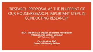 Steps in Designing a Research Proposal for Academic Excellence