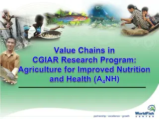 Nutritious Value Chains and Fish Consumption in Bangladesh