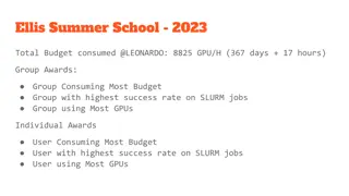 Ellis Summer School 2023 Financial Highlights