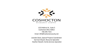 Supporting Coshocton County Families and Youth