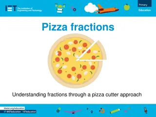 Pizza Fractions - Understanding with Pizza Cutter