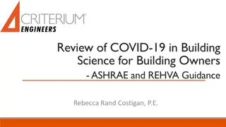 COVID-19 Transmission in Buildings: ASHRAE Guidelines
