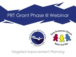 Improving PRT Grant Performance: Strategies and Reporting