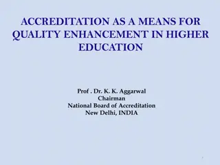 Enhancing Quality in Higher Education: Insights from Dr. K. K. Aggarwal, NBA Chairman