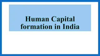 Human Capital Formation in India