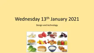 Exploring Healthy Eating and Food Groups in Design and Technology Class