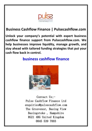 Business Cashflow Finance  Pulsecashflow.com