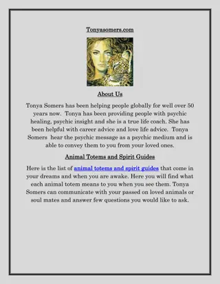 Animal Totem Spirit Guide