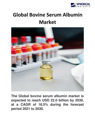 Global Bovine Serum Albumin Market