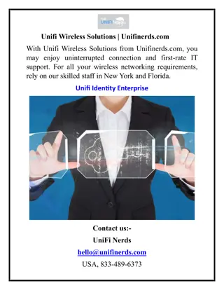 Unifi Wireless Solutions  Unifinerds.com