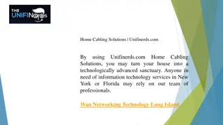 Home Cabling Solutions  Unifinerds.com