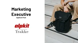 Exciting Marketing Executive Opportunity at Trakke | Nottingham