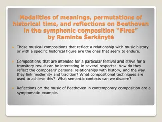 Reflections on Beethoven in Contemporary Music Composition