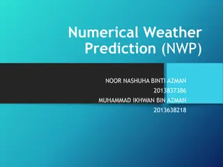 Numerical Weather Prediction (NWP) and Parallel Computing