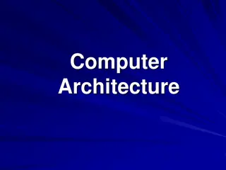 Computer Architecture and Data Processing