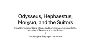 Intriguing Narrative of Odysseus, Hephaestus, and the Suitors in the Odyssey