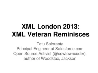 Veteran XML Engineer Reminisces on Challenges and Rewards