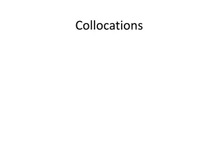 Collocations: Commonly Used Word Combinations