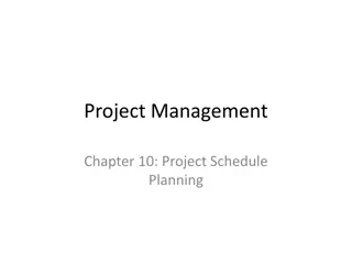 Project Schedule Planning Essentials