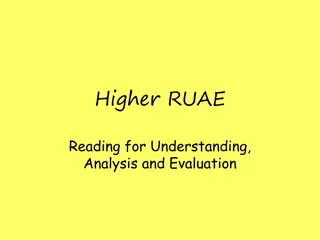 Effective Strategies for Higher RUEA Preparation