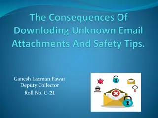 Beware of Email Attachments: Risks and Safety Tips