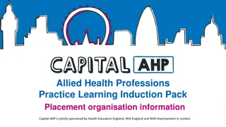 Practice Learning for Allied Health Professions: COVID-19 Guidelines and Placement Information