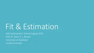 Advanced Model Evaluation Techniques in Psychometrics