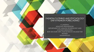 Fashion Forecasting and Color Trends in Design Industry