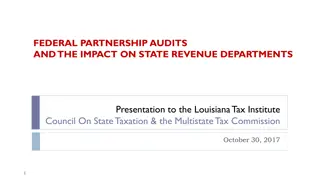 Federal Partnership Audits and State Revenue Impact