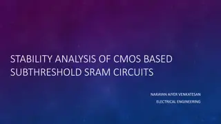 Analysis of Subthreshold Operation in CMOS SRAM Circuits