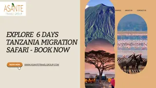 Explore 6 Days Tanzania Migration Safari - Book Now