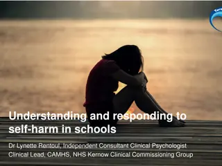 Responding to Self-Harm Behaviors in Schools