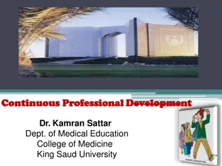 Competence Development in Medical Education at King Saud University