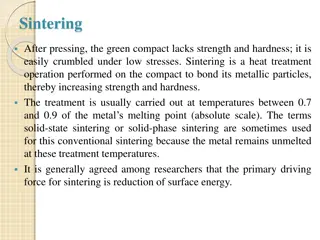 Sintering Process in Metal Manufacturing