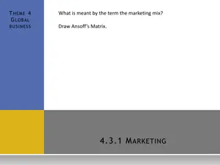 Global Marketing Strategy and Glocalisation