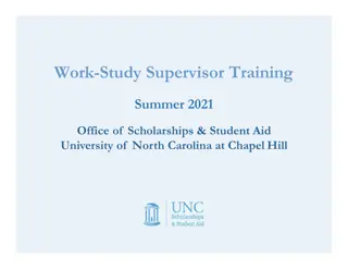 Carolina Works Work-Study Program Overview