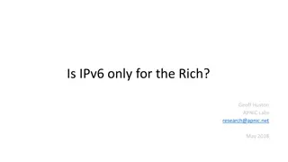 IPv6 Deployment Trends and Geographic Distribution