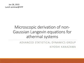 Microscopic Derivation of Non-Gaussian Langevin Equations for Athermal Systems