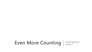 Advanced Counting Techniques for CSE 312 Spring 24 Lecture 3