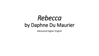 Exploring Themes and Relationships in Rebecca by Daphne Du Maurier