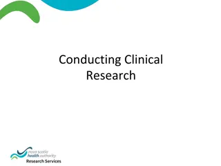 Clinical Research and Trials