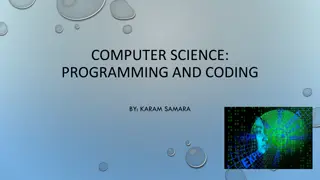 Computer Science: Programming and Coding Basics