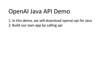Build Your Own AI App Using OpenAI Java API