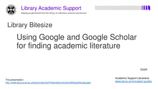 Advanced Tips for Effective Academic Literature Search Using Google Scholar