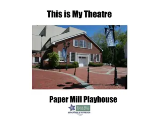 Discover the Charm of Paper Mill Playhouse and Surroundings