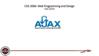 AJAX for Fast and Dynamic Web Development