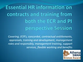 Career Development and Support Services for Early Career Researchers