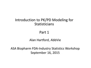 PK/PD Modeling in Pharmacometrics