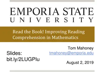Enhancing Mathematics Reading Comprehension Through Proof Breakdowns