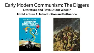 The Influence and Activism of Gerrard Winstanley and the Diggers
